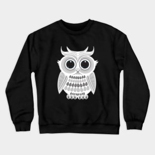 White Owl Crewneck Sweatshirt